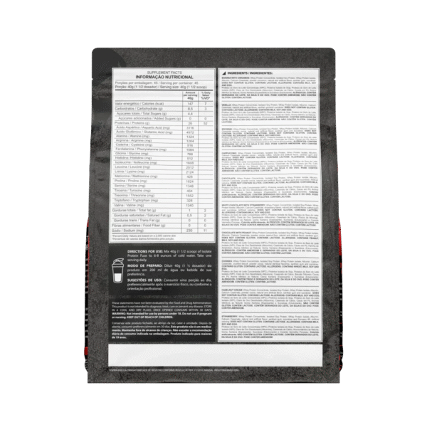 Isolate Protein Fuse 1,8Kg + Therma Burn 120 Capsulas - Dark Lab - Image 2